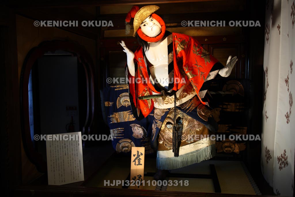 大阪府　天神祭　お迎え人形（雀踊）