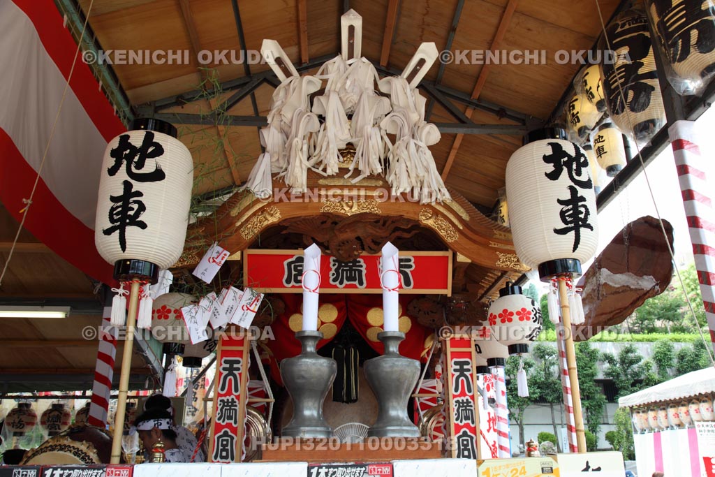 大阪府　天神祭　地車講　地車