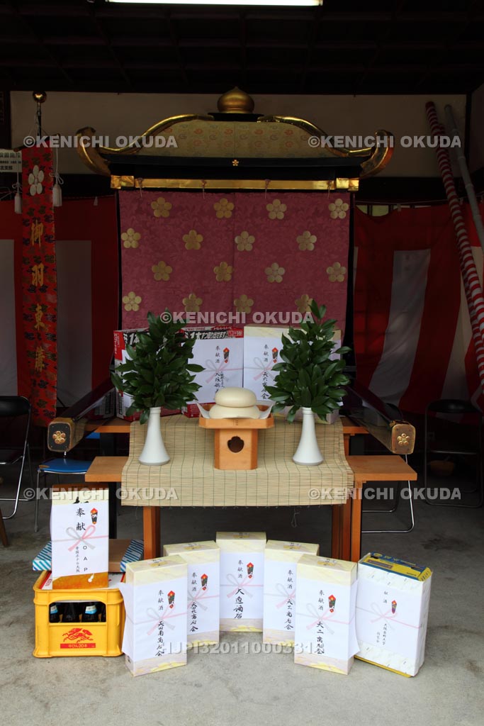 大阪府　天神祭　御羽車講