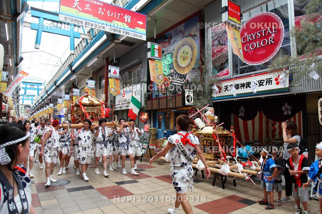 大阪府 天神祭 神輿