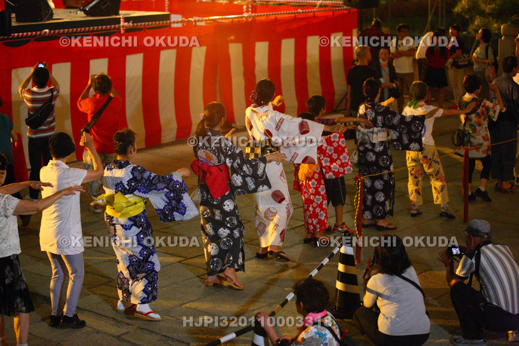 大阪府　四天王寺　盆踊り大会