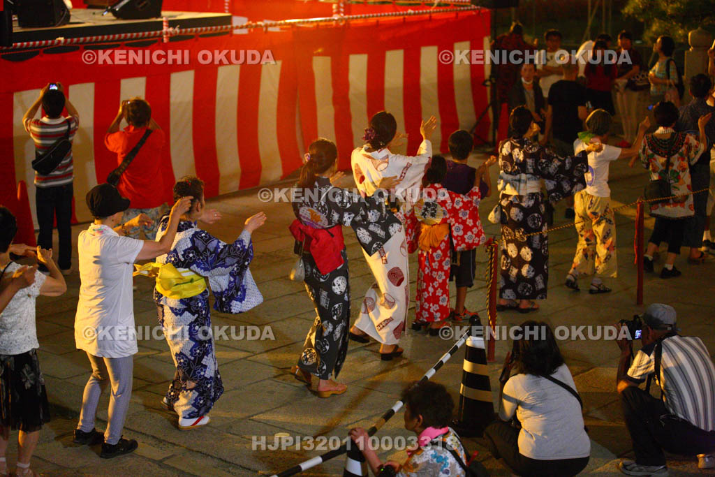大阪府　四天王寺　盆踊り大会