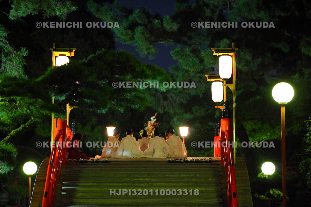 大阪府　住吉大社　観月祭