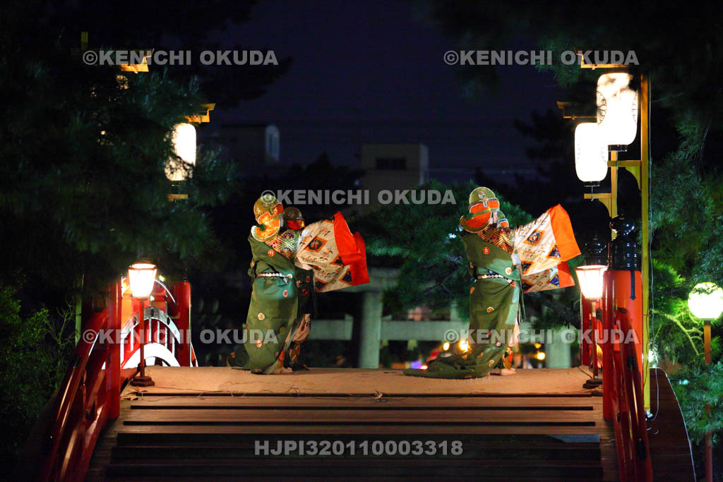 大阪府　住吉大社　観月祭の舞楽