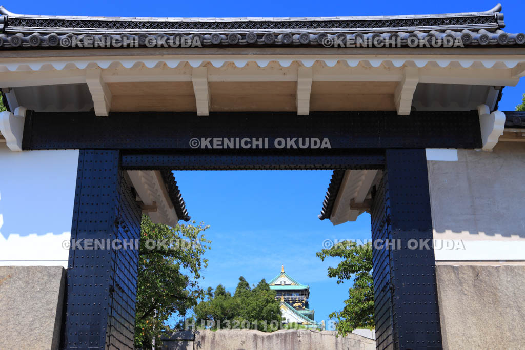 大阪府 大阪城の桜門