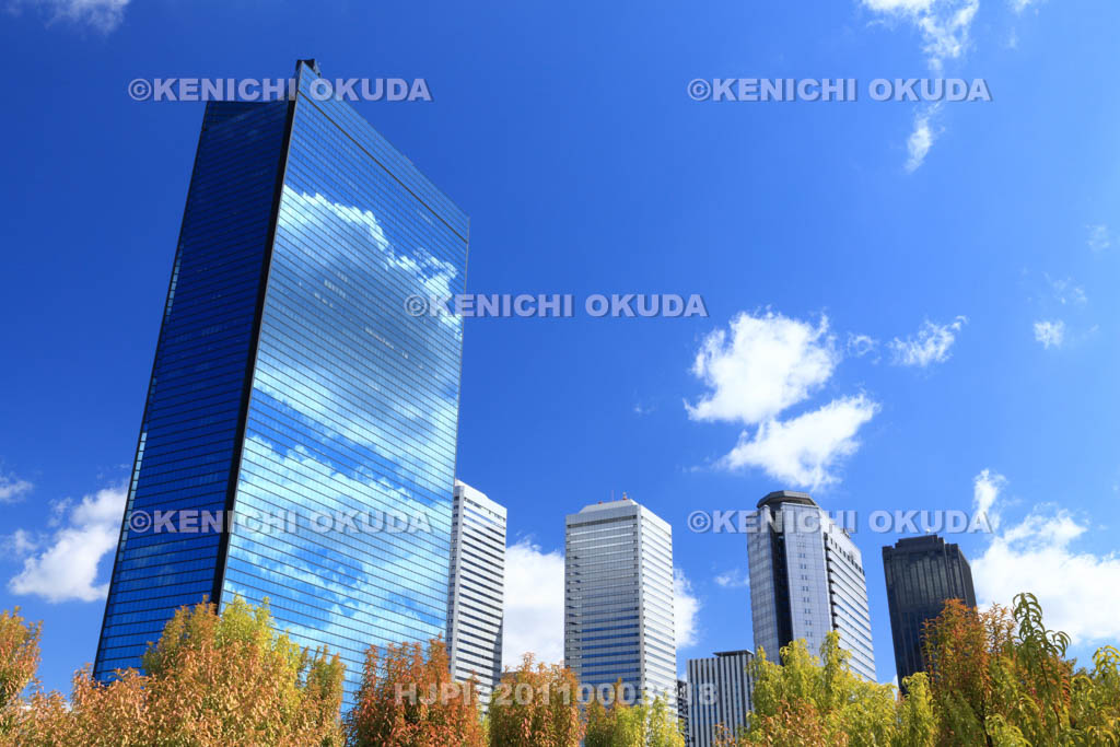 大阪府　大阪ビジネスパーク（OBP）ビル群