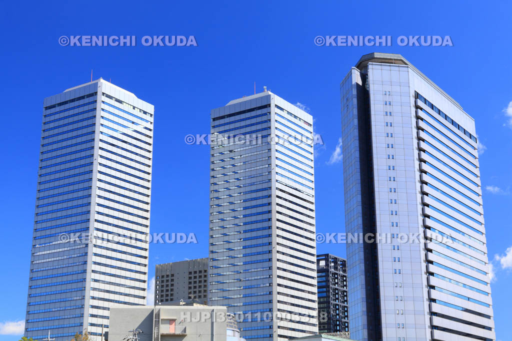 大阪府　大阪ビジネスパーク（OBP）ビル群