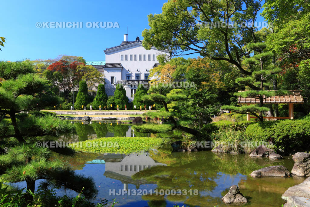 大阪府　大阪市立美術館と慶沢園