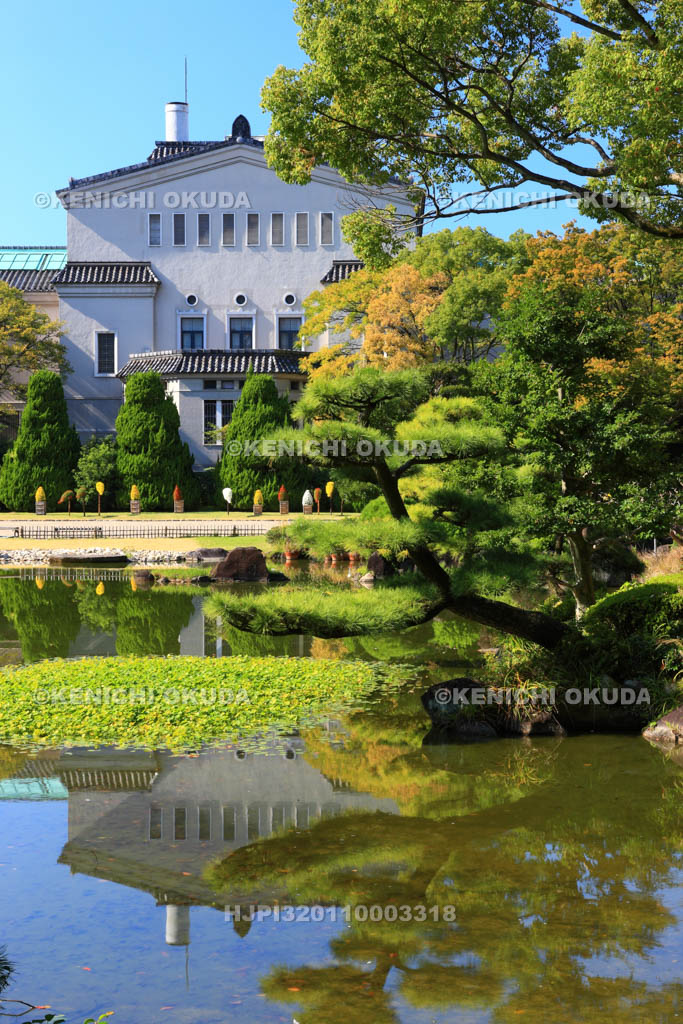 大阪府　大阪市立美術館と慶沢園