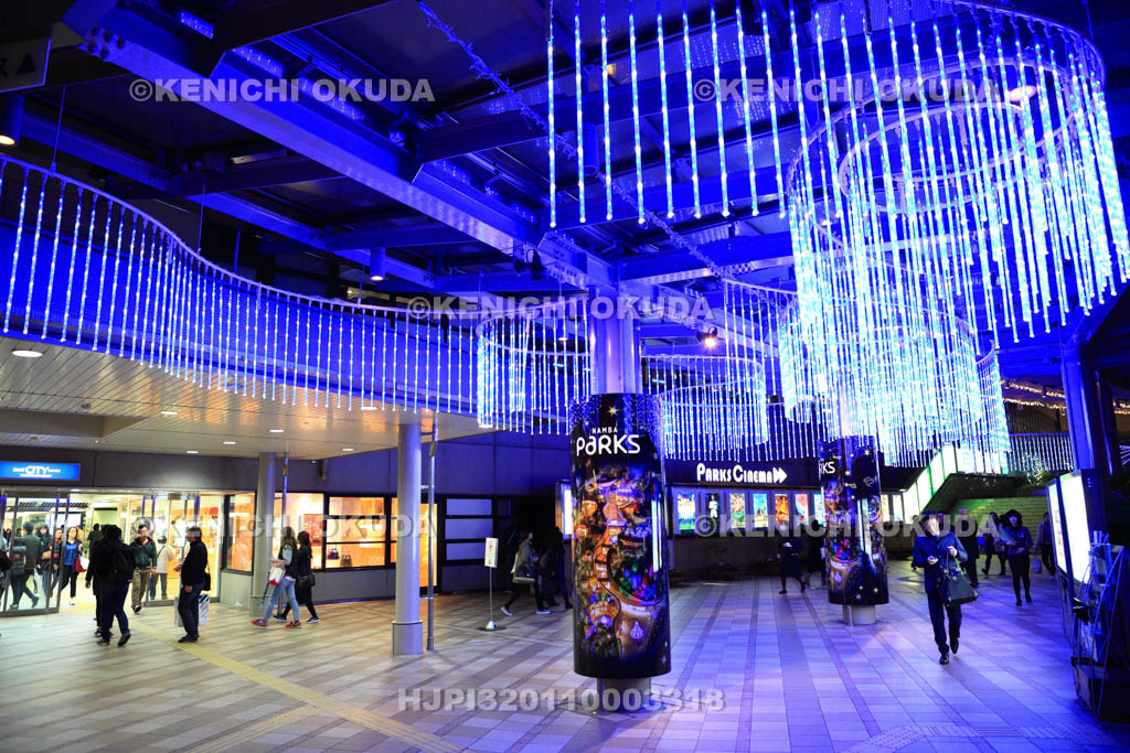 大阪府　なんばのイルミネーション