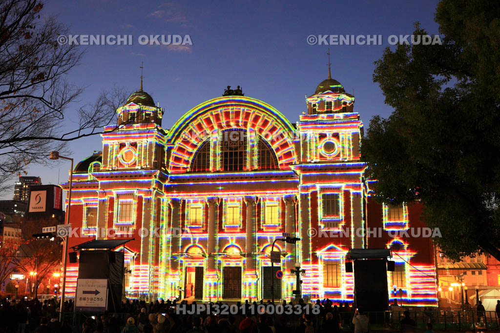 大阪府　大阪市中央公会堂のプロジェクションマッピング