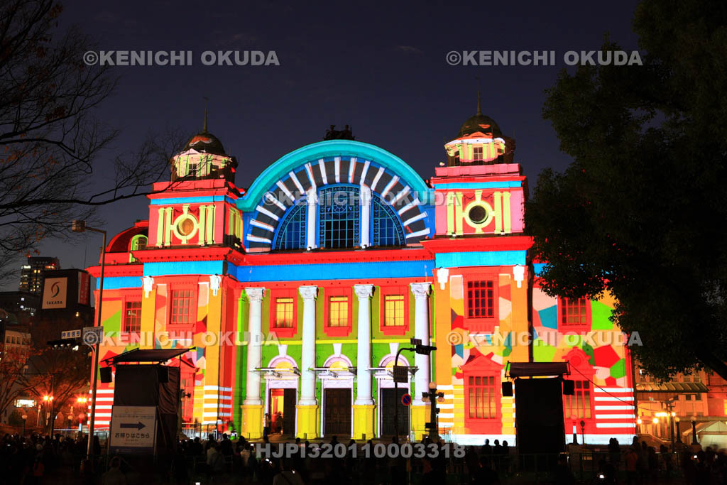 大阪府　大阪市中央公会堂のプロジェクションマッピング