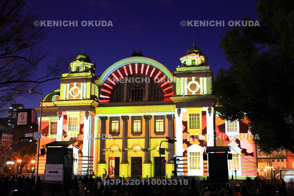 大阪府　大阪市中央公会堂のプロジェクションマッピング