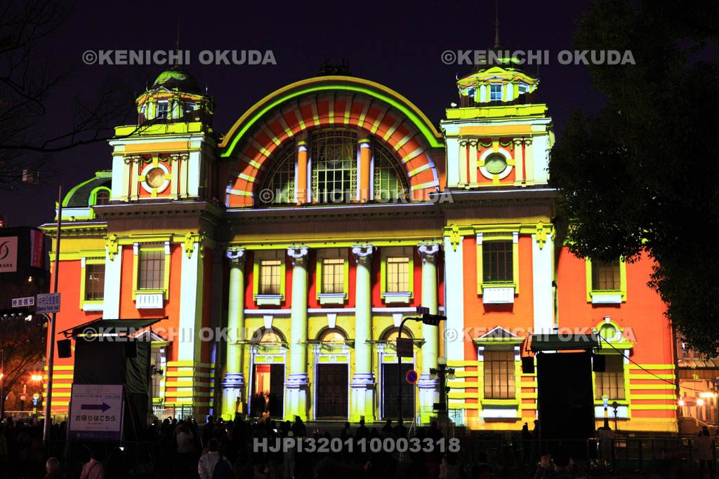 大阪府　大阪市中央公会堂のプロジェクションマッピング