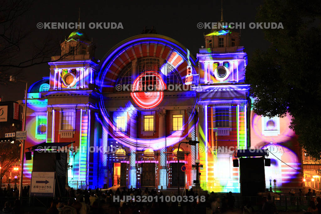 大阪府　大阪市中央公会堂のプロジェクションマッピング