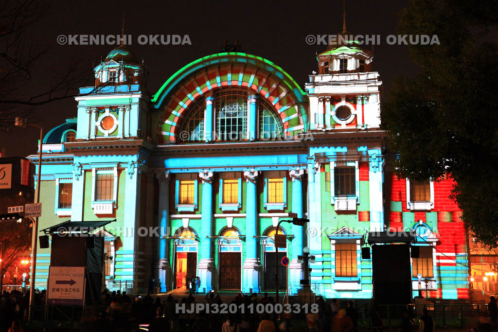 大阪府　大阪市中央公会堂のプロジェクションマッピング