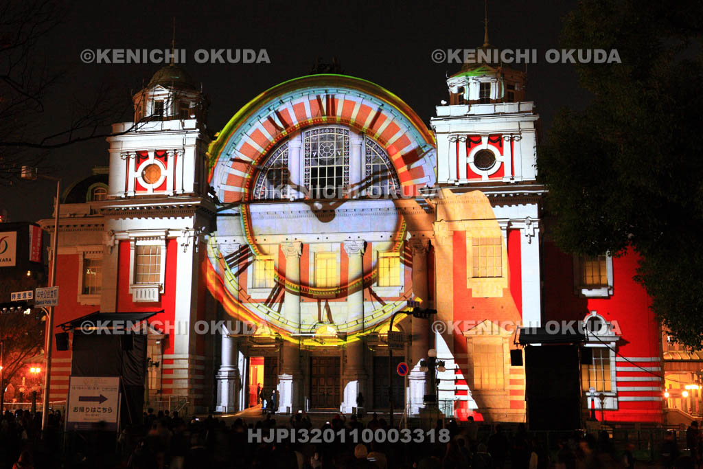 大阪府　大阪市中央公会堂のプロジェクションマッピング