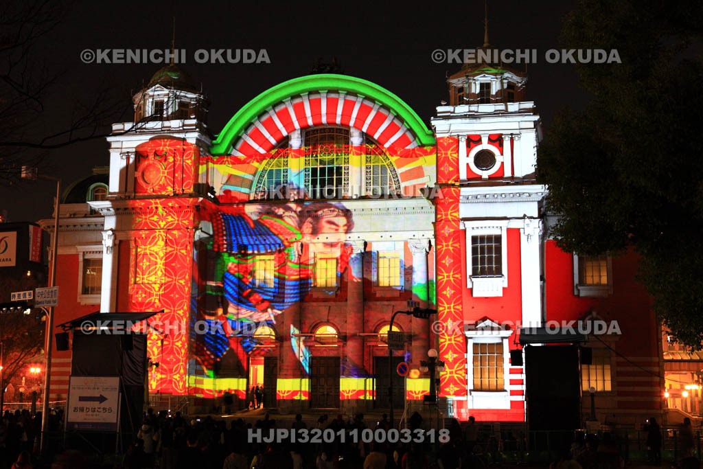 大阪府　大阪市中央公会堂のプロジェクションマッピング