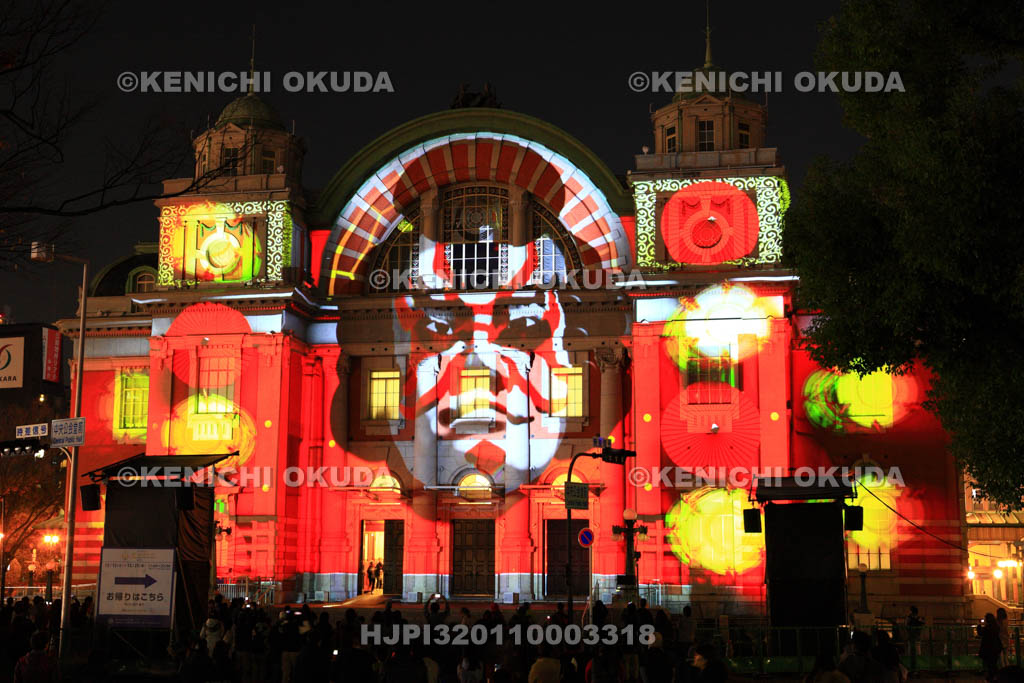 大阪府　大阪市中央公会堂のプロジェクションマッピング