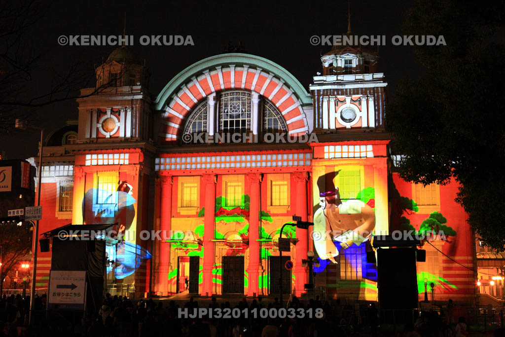 大阪府　大阪市中央公会堂のプロジェクションマッピング