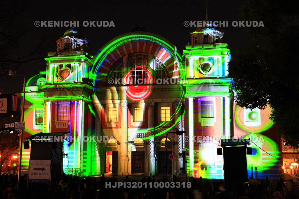 大阪府　大阪市中央公会堂のプロジェクションマッピング