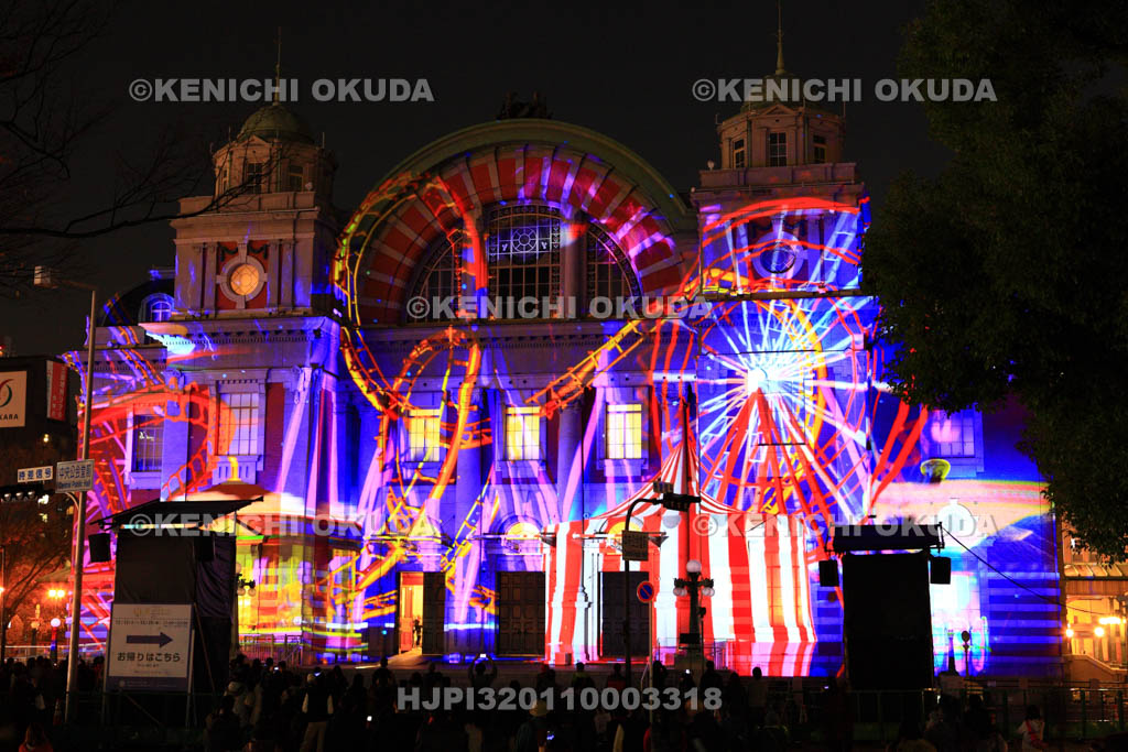 大阪府　大阪市中央公会堂のプロジェクションマッピング