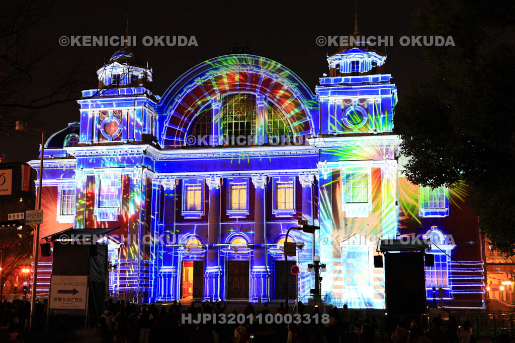 大阪府　大阪市中央公会堂のプロジェクションマッピング