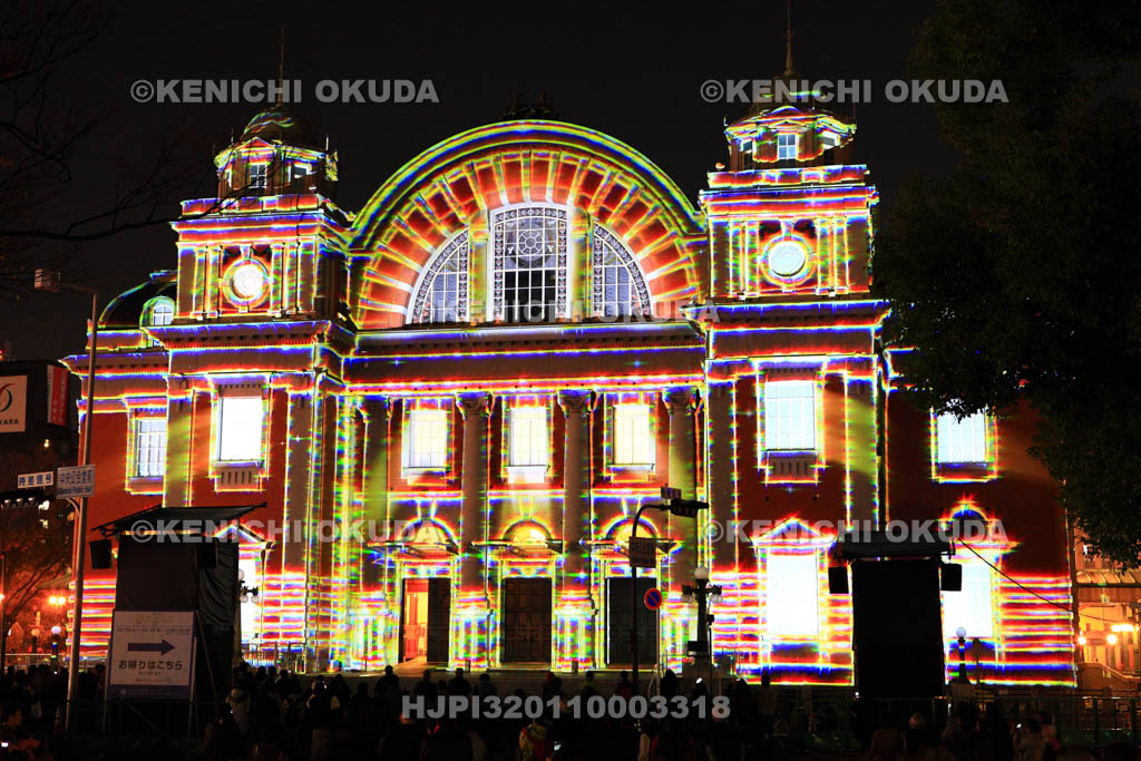 大阪府 大阪市中央公会堂のプロジェクションマッピング