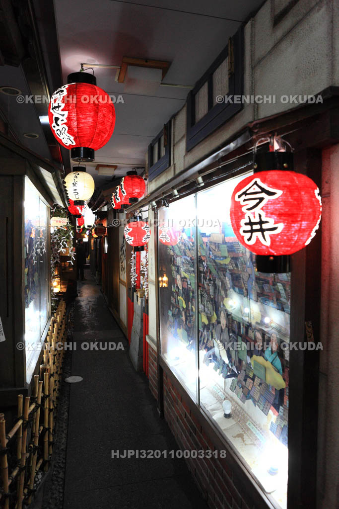 大阪府　道頓堀の浮世小路