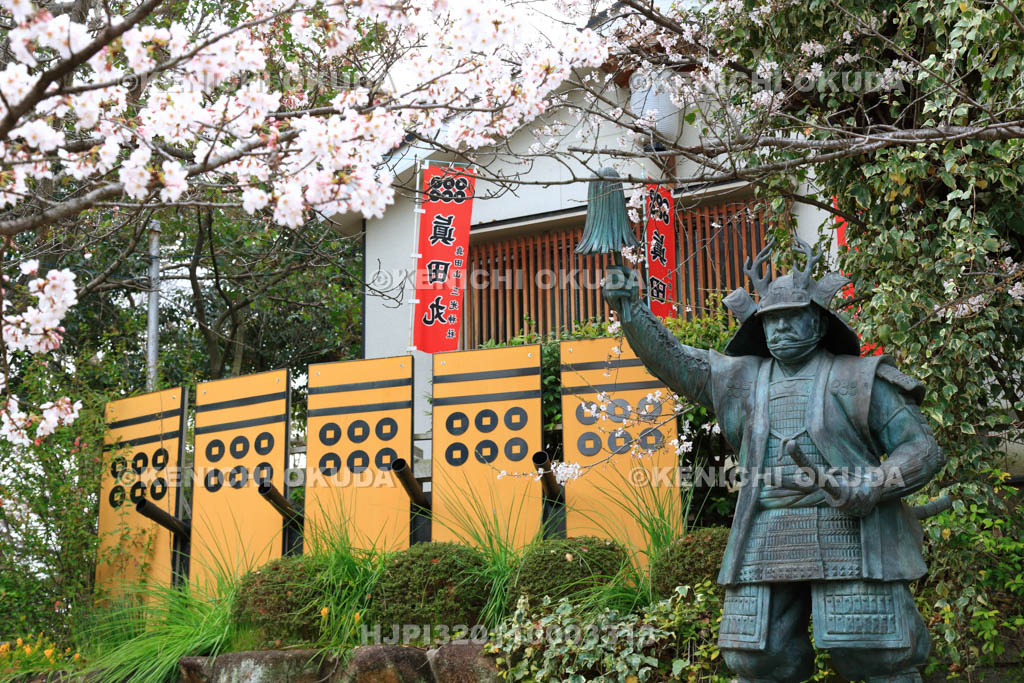 大阪府　三光神社　真田幸村公之像