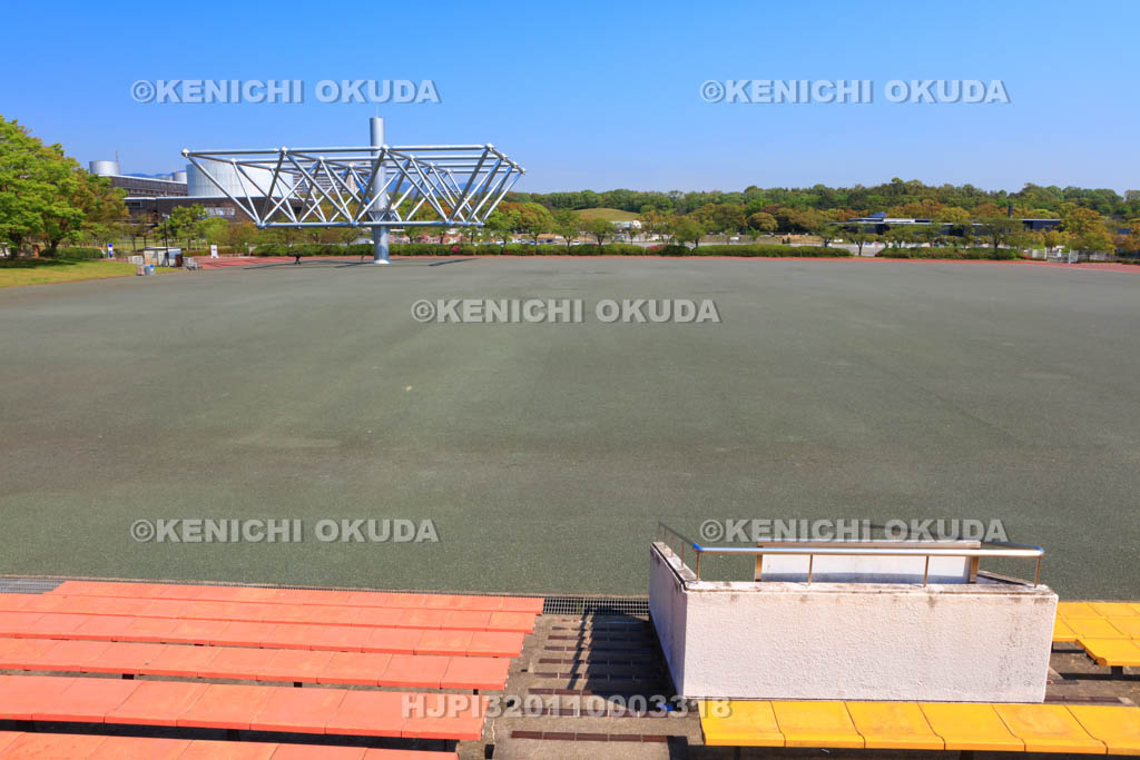 大阪府　万博記念公園　お祭り広場