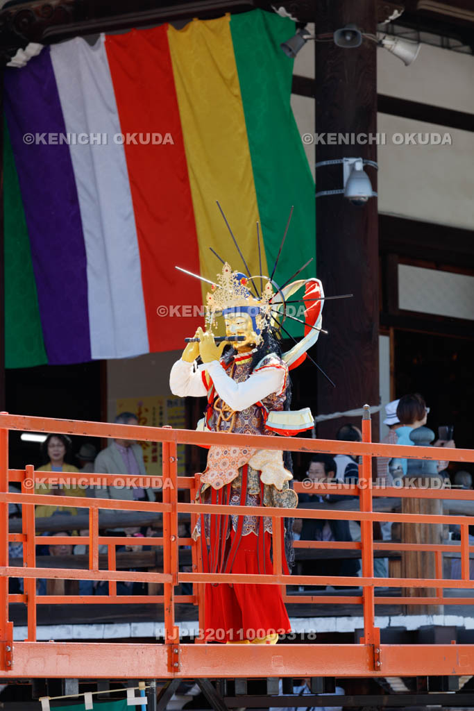 大阪府　大念佛寺　万部おねり　寶蔵菩薩