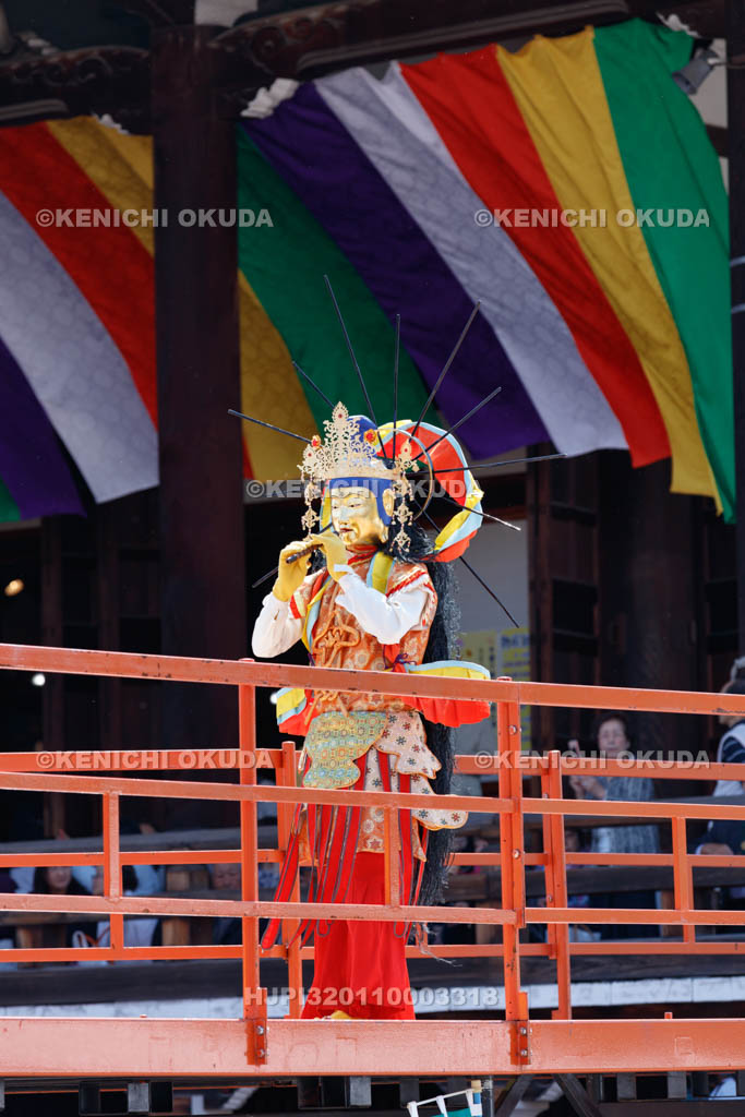 大阪府　大念佛寺　万部おねり　法自在菩薩