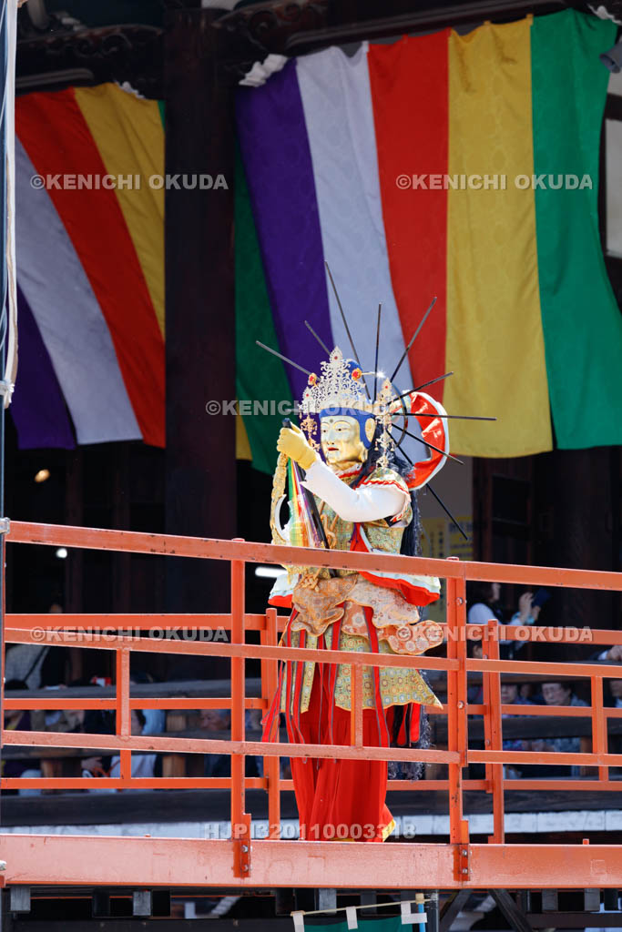 大阪府　大念佛寺　万部おねり　山海慧菩薩