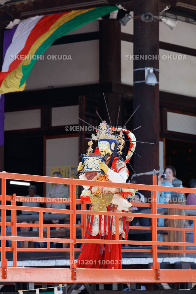 大阪府　大念佛寺　万部おねり　陀羅尼菩薩