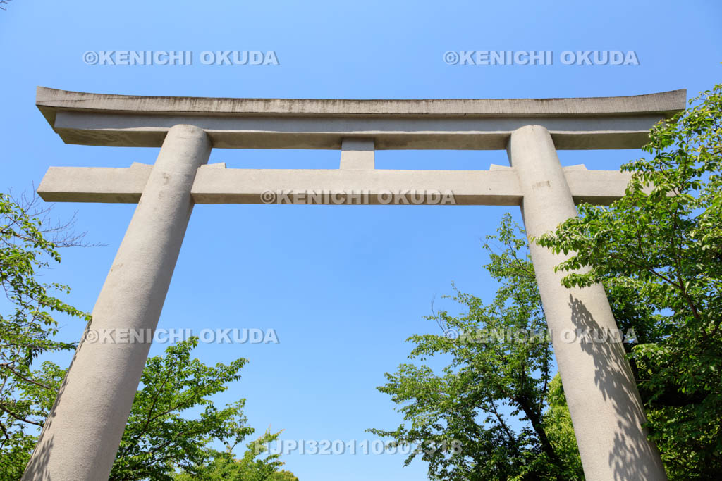 大阪府　大阪護国神社　南鳥居