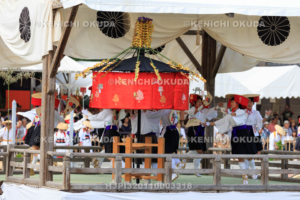 大阪府　住吉大社　御田植神事の住吉踊