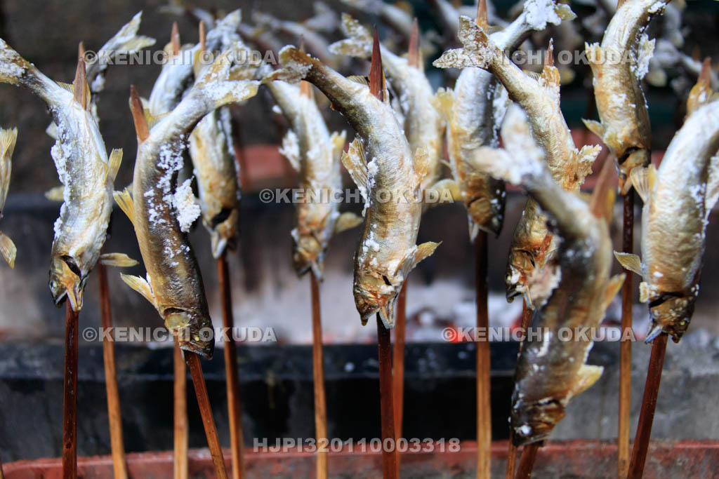 岐阜県　郡上鮎の塩焼き