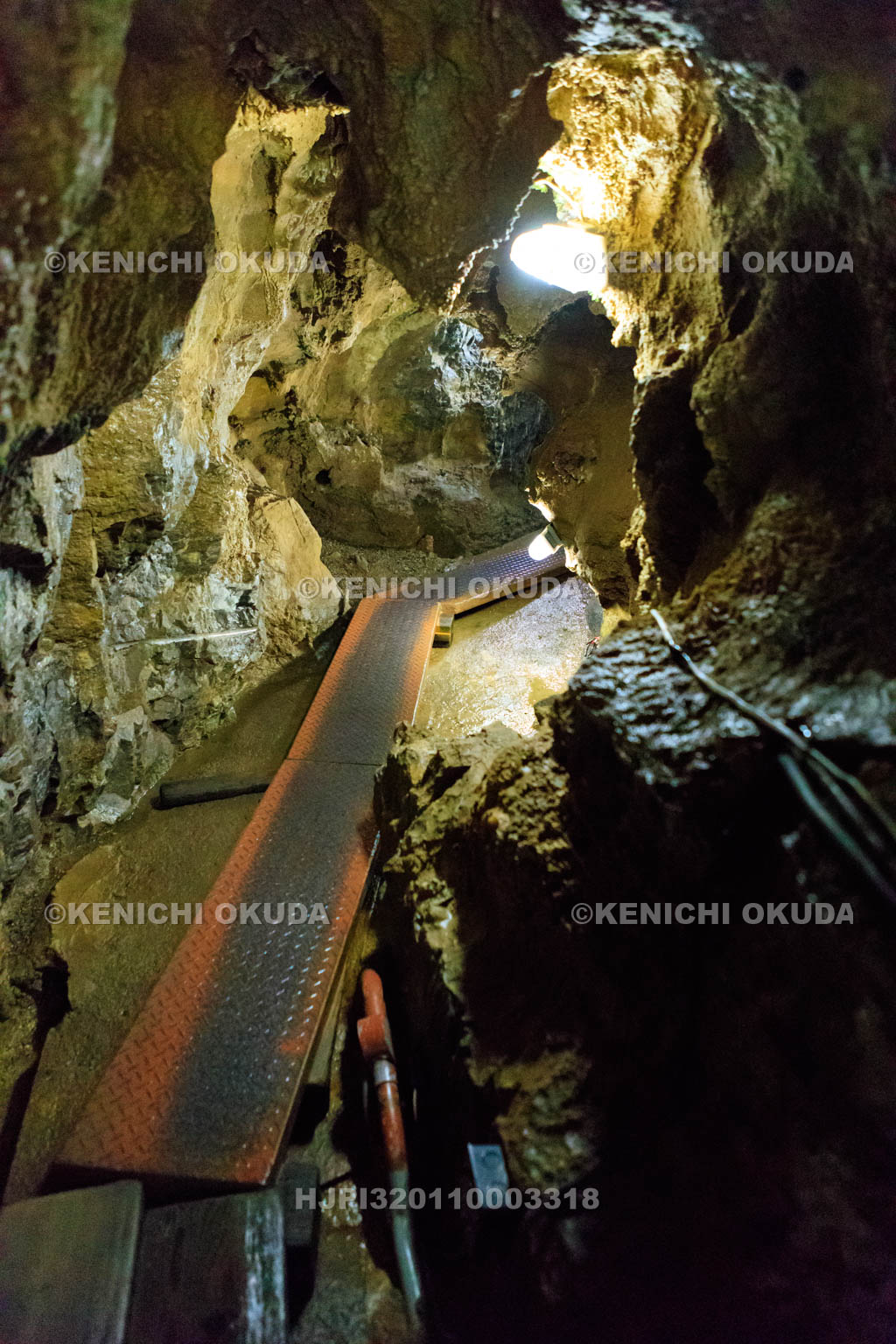岐阜県　大滝鍾乳洞の洞内