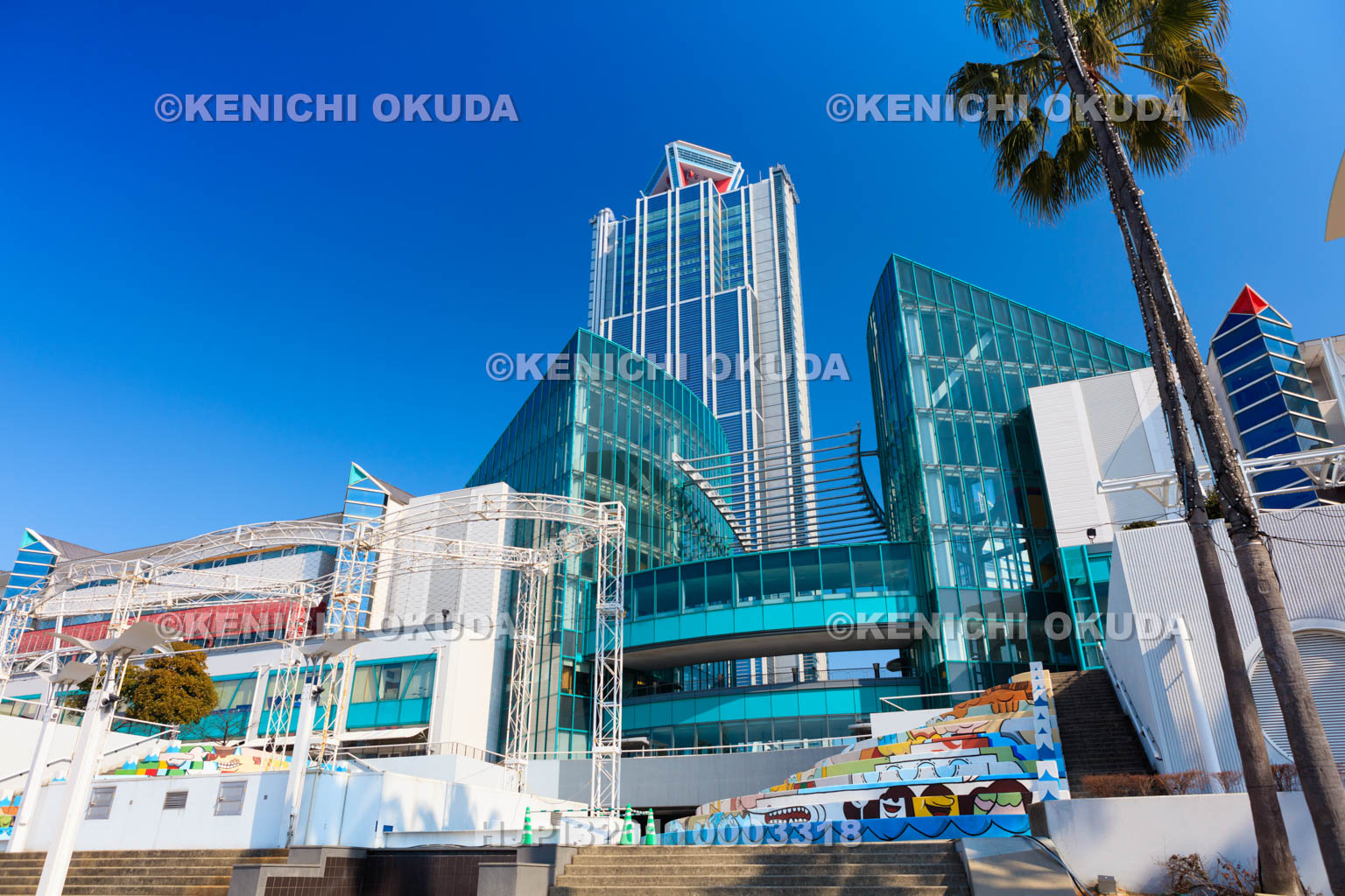 大阪府　ATCとコスモタワー