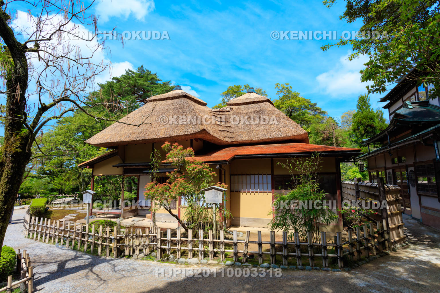 石川県　兼六園の夕顔亭