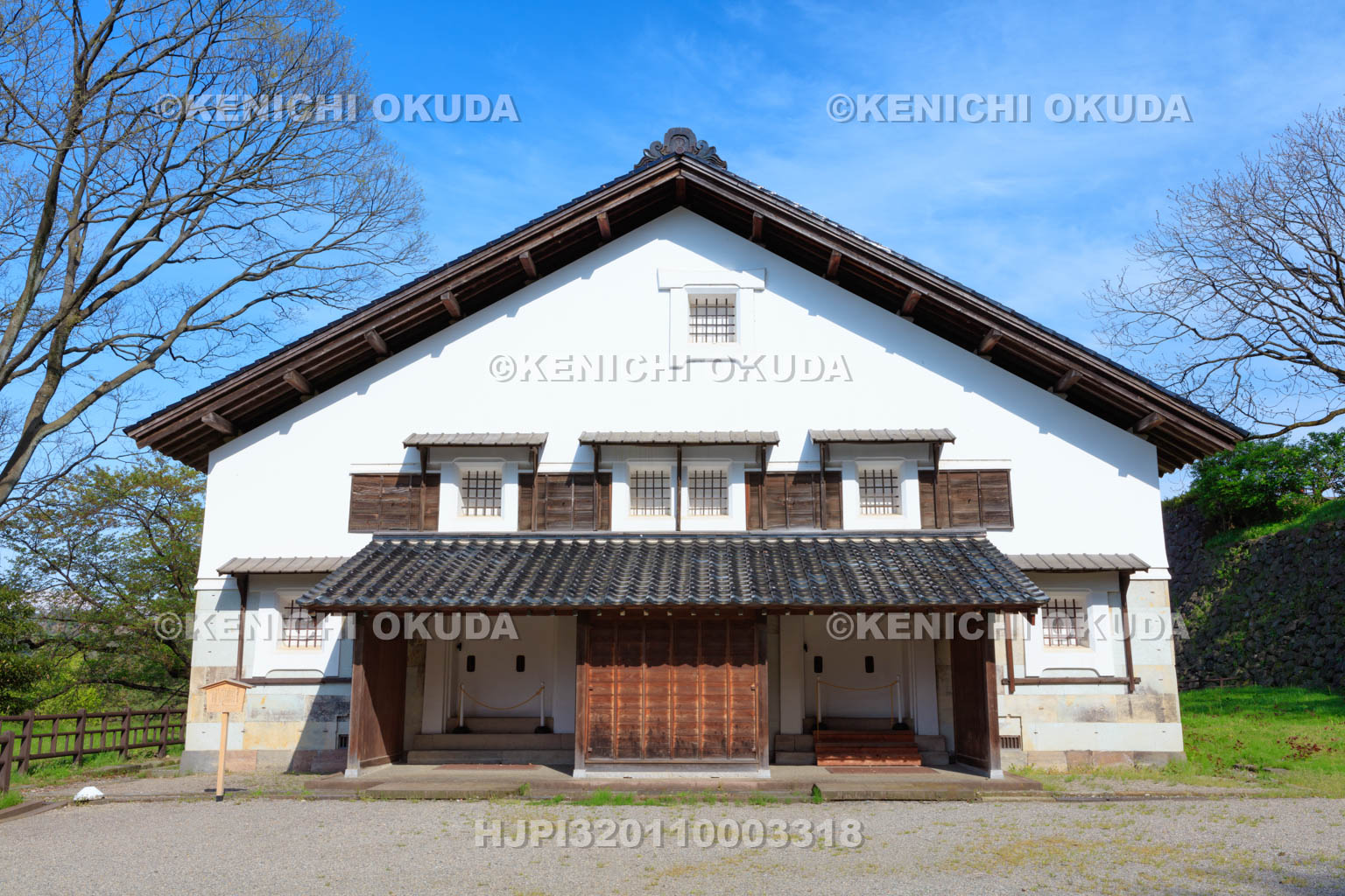 石川県　金沢城の鶴丸倉庫