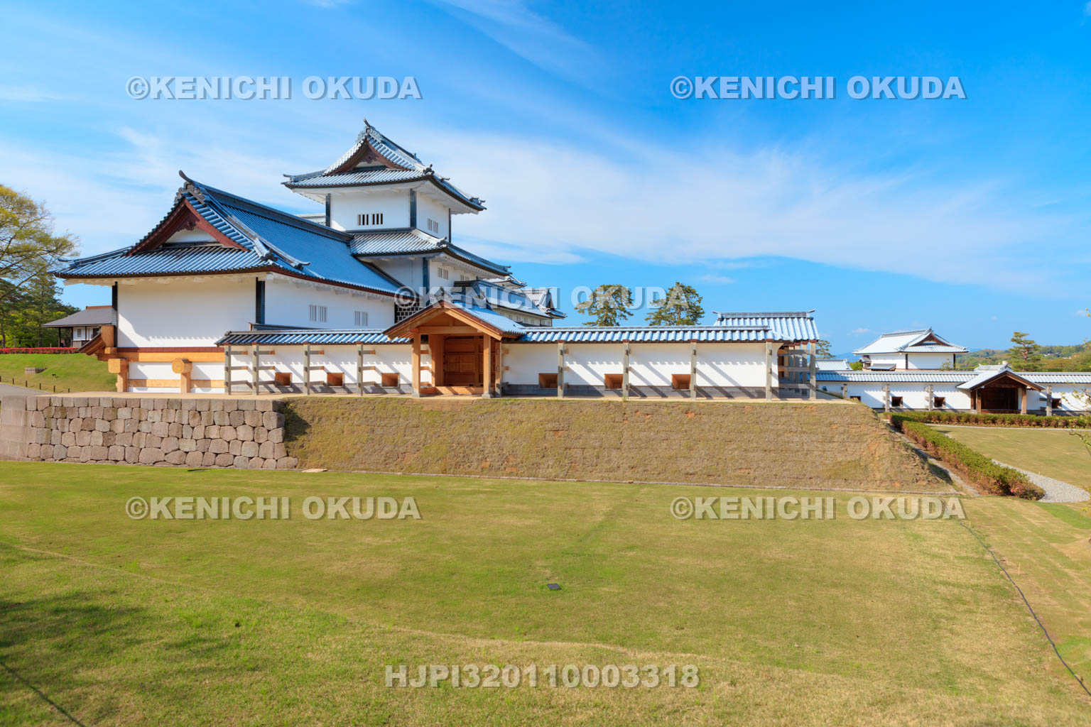 石川県　金沢城　橋爪門付近