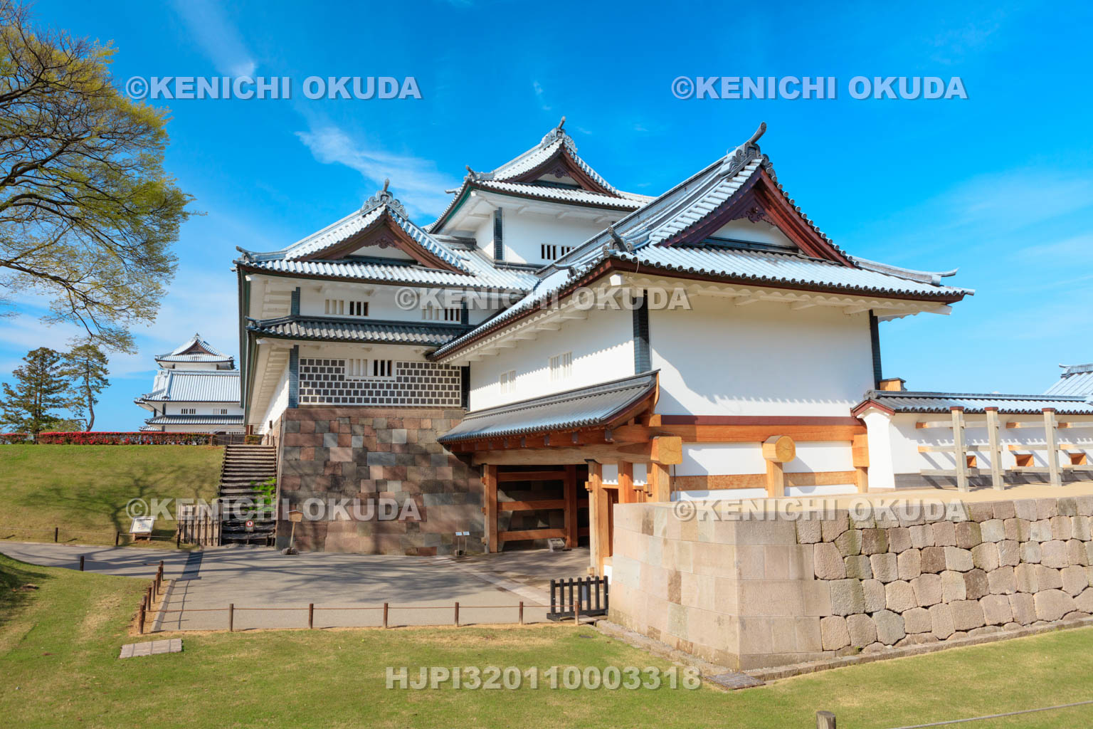 石川県　金沢城の橋爪門