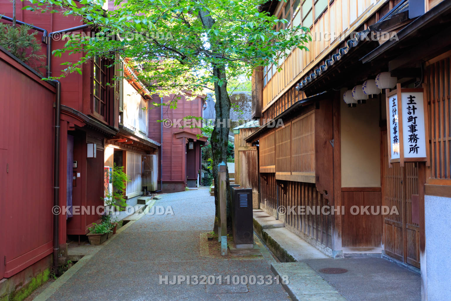 石川県　主計町茶屋街