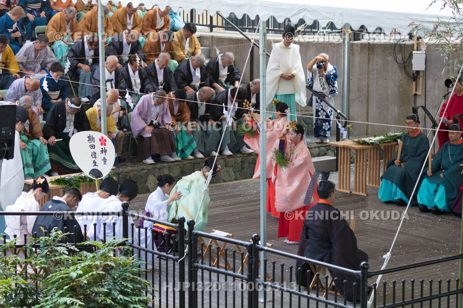 大阪府　天神祭の鉾流神事