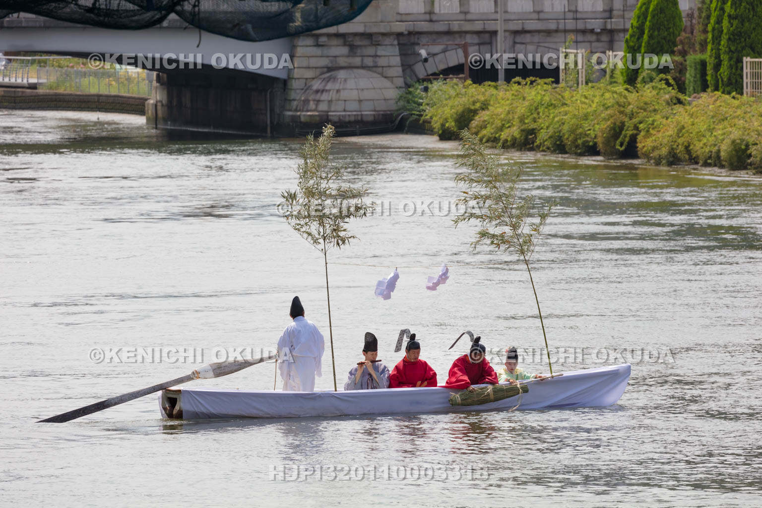 大阪府　天神祭の鉾流神事