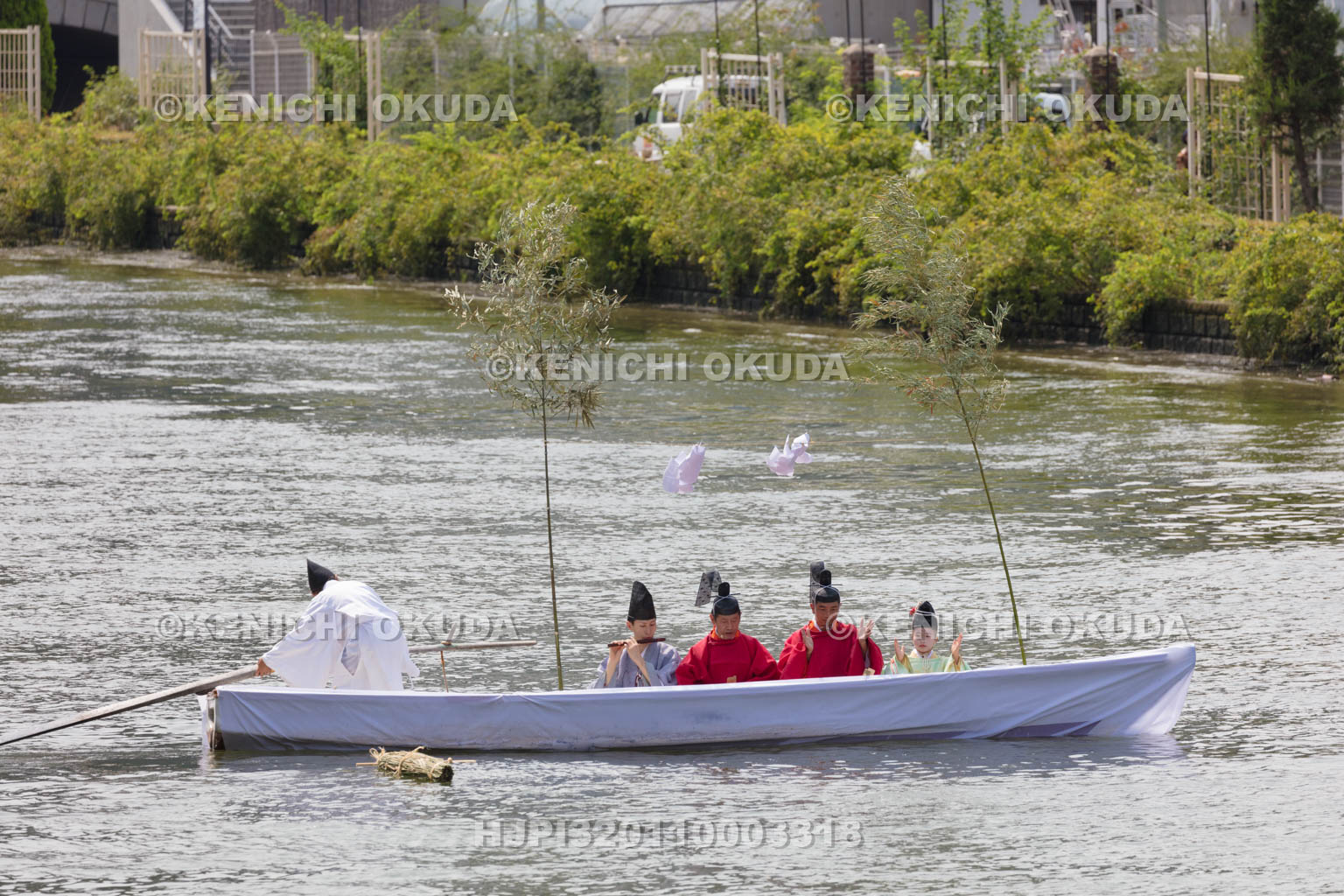大阪府　天神祭の鉾流神事