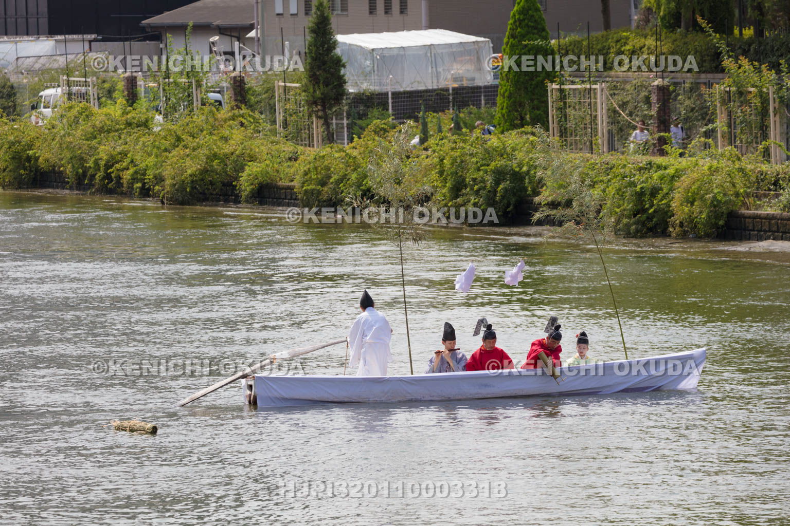 大阪府　天神祭の鉾流神事