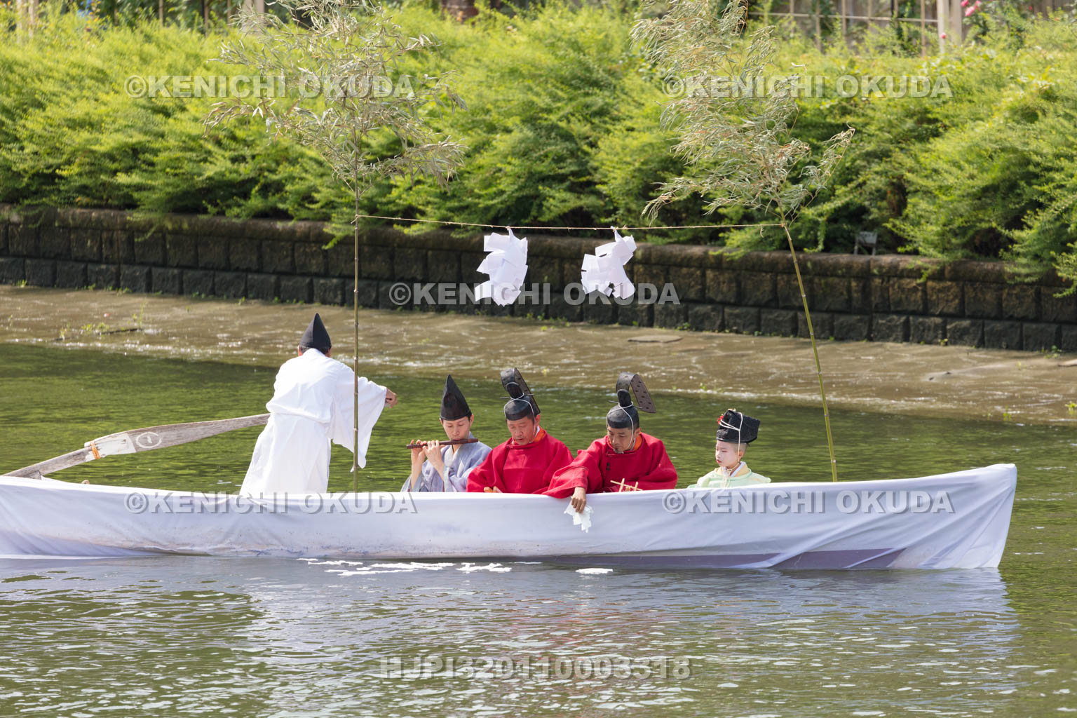 大阪府　天神祭の鉾流神事